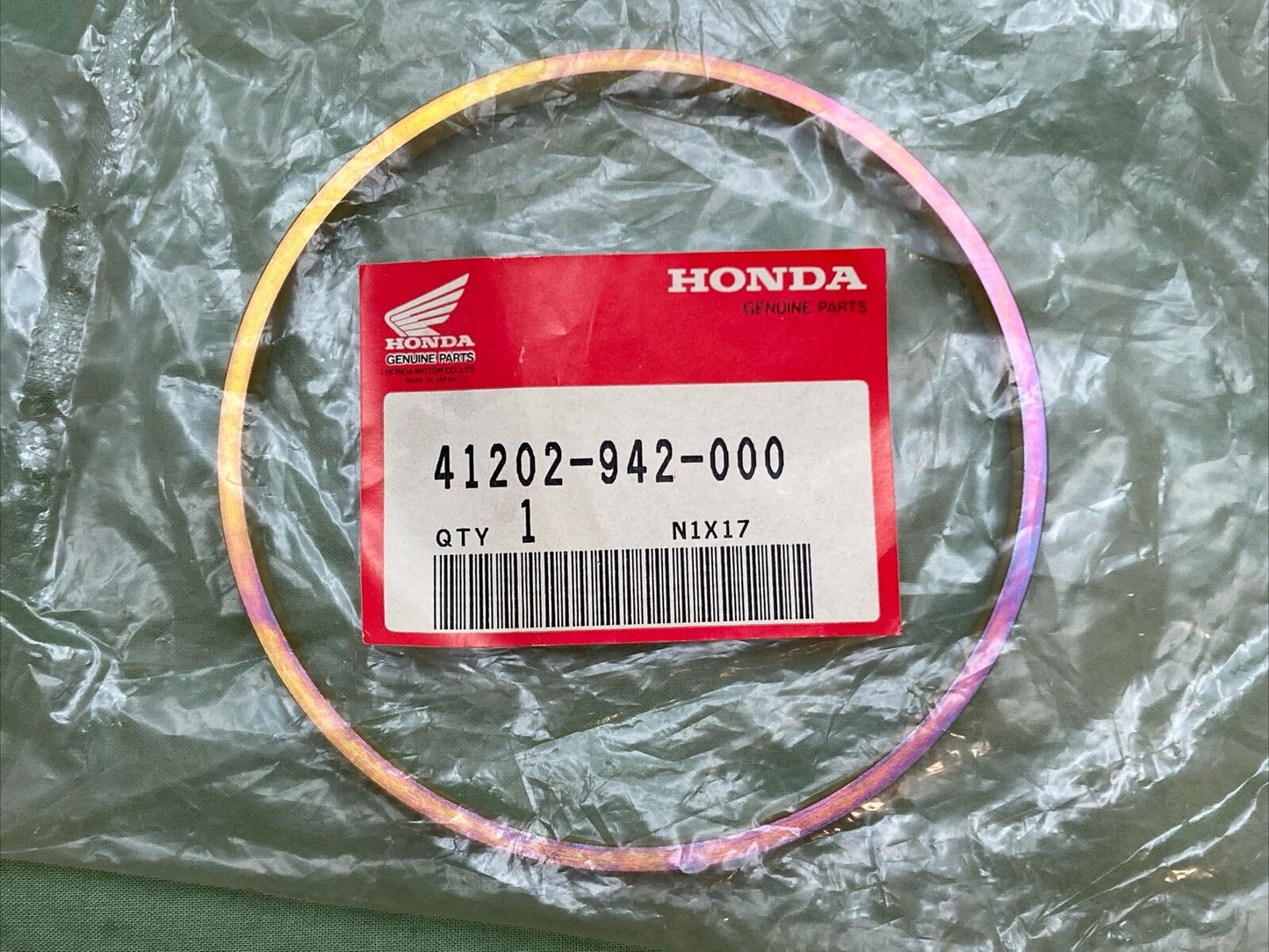 NEW GENUINE HONDA 41202-942-000 RING, SPROCKET