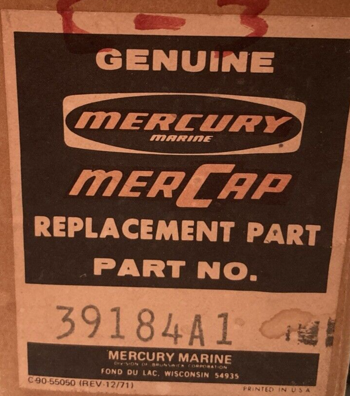 NEW GENUINE MERCURY 39184A1 STEERING ARM ASSEMBLY