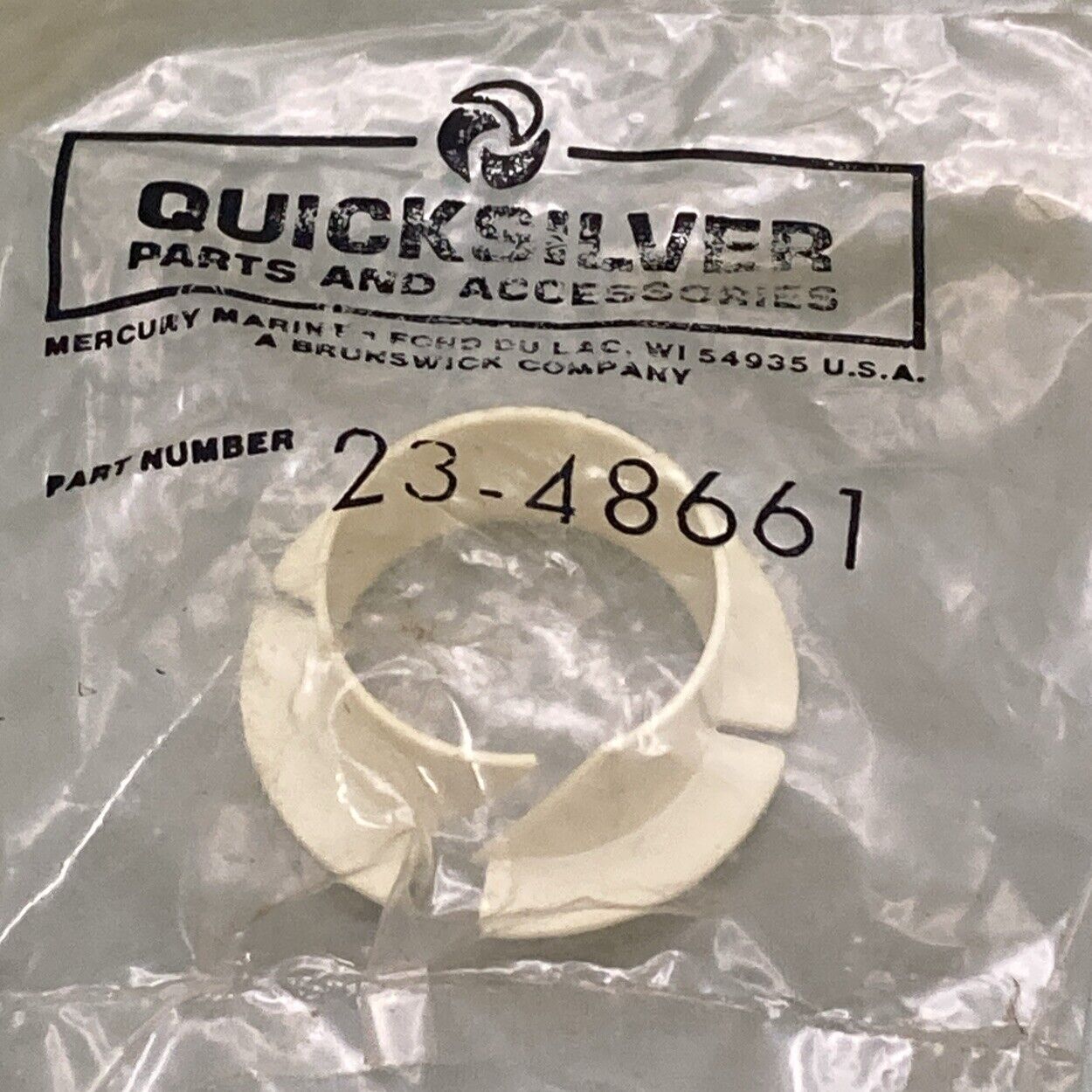NEW GENUINE MERCURY QUICKSILVER 23-48661 BUSHING THROTTLE CONTROL LINKAGE