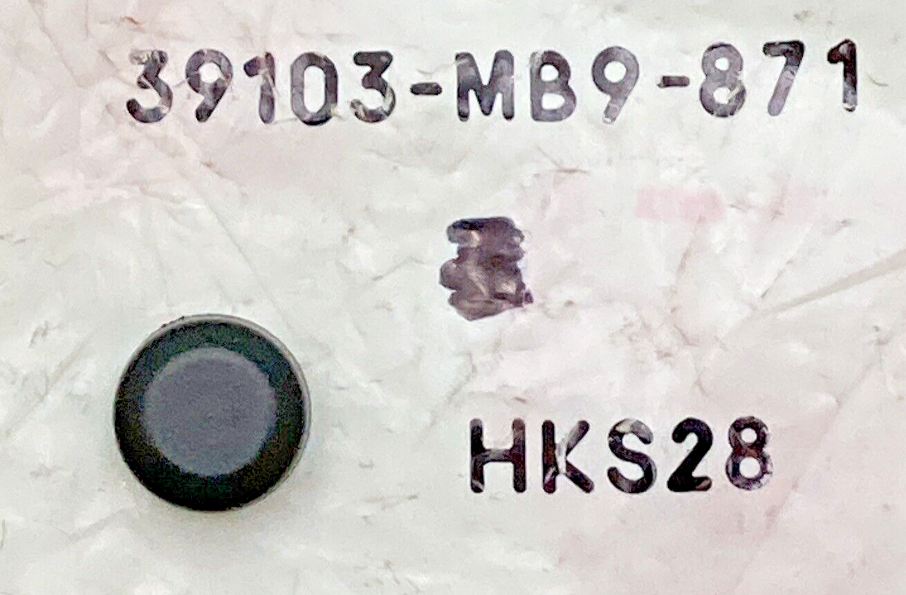 NEW GENUINE HONDA 39103-MB9-871 CAP, SOCKET BOLT (5MM)