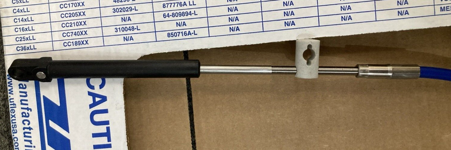 NEW GENUINE UFLEX MACH36X10 CONTROL CABLE 10' FOR MERCURY MARINE