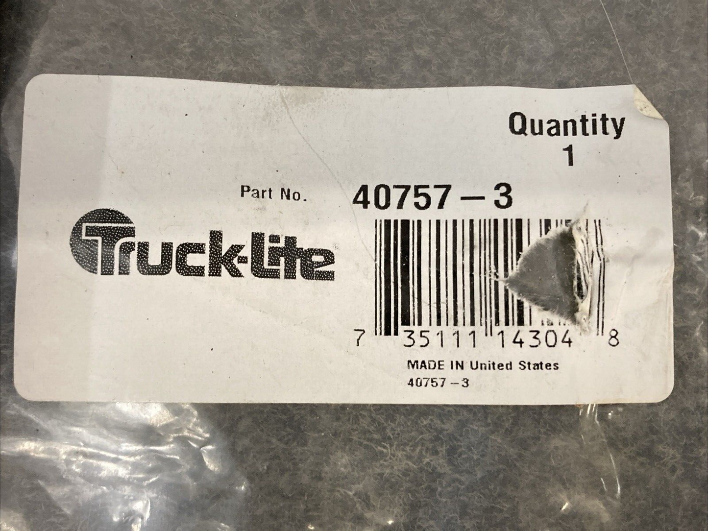 NEW GENUINE TRUCK-LITE 40757-3 40 Series Brake,Tail, Turn Signal Light Inca PL-3
