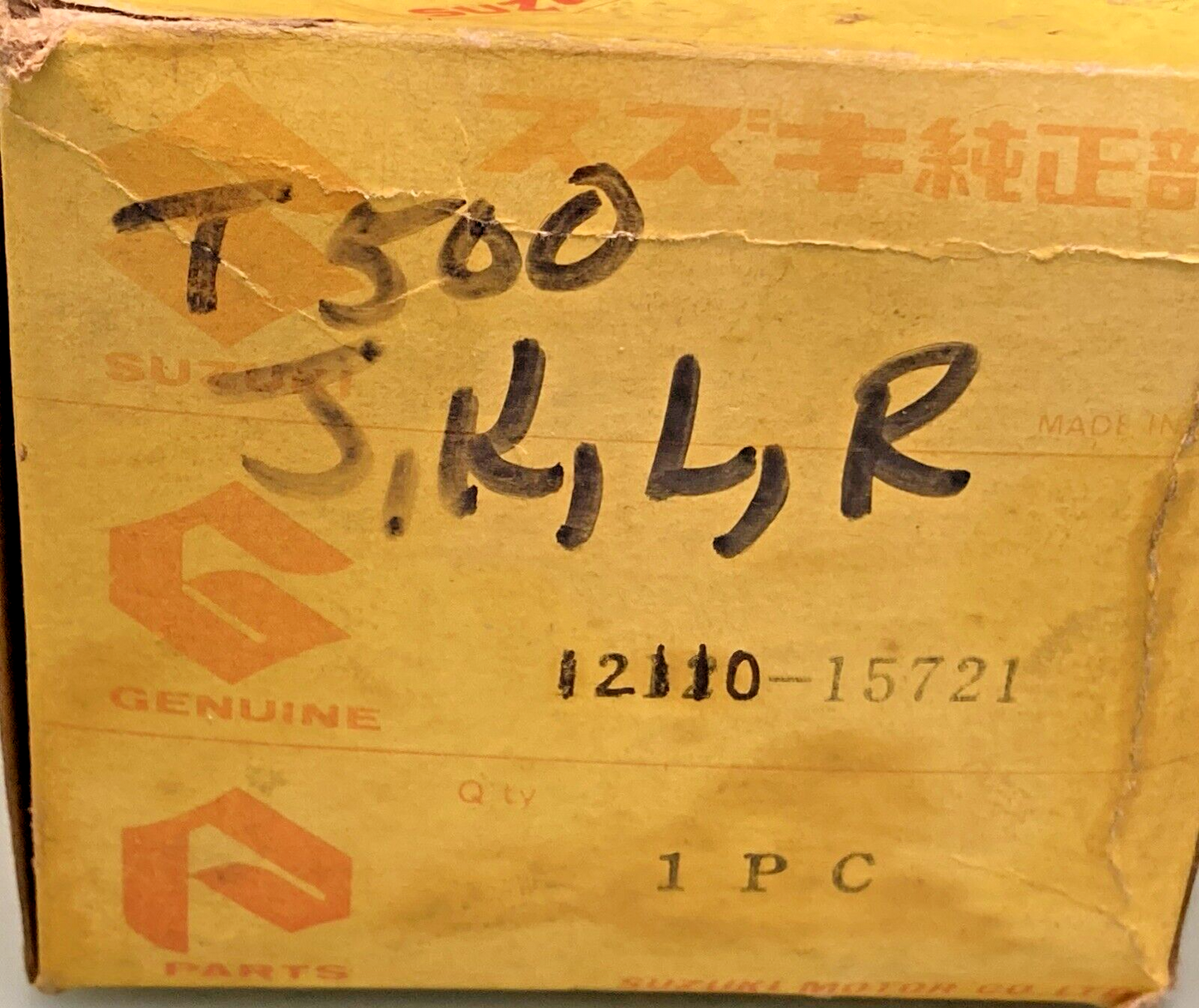 NEW GENUINE SUZUKI 12110-15721 CRANKSHAFT PISTON