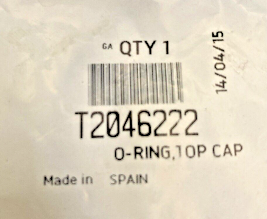 NEW GENUINE TRIUMPH T2046222 O-RING, Top Cap