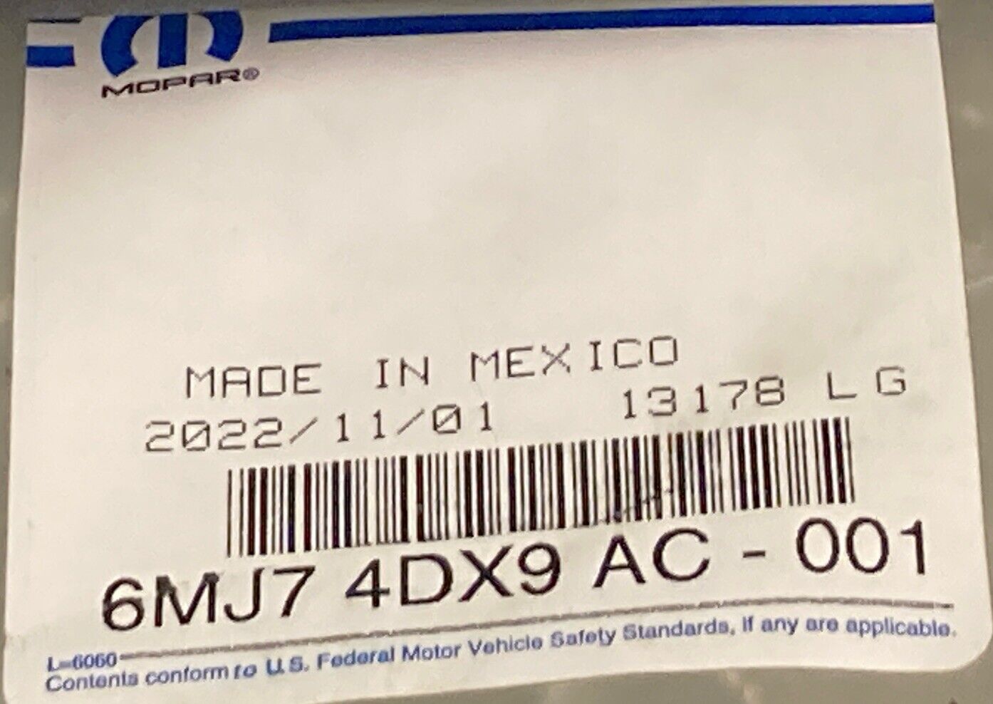 NEW GENUINE MOPAR 6MJ74DX9AC 2017-2020 Jeep Compass DRIVER Side Outer Seat TRIM