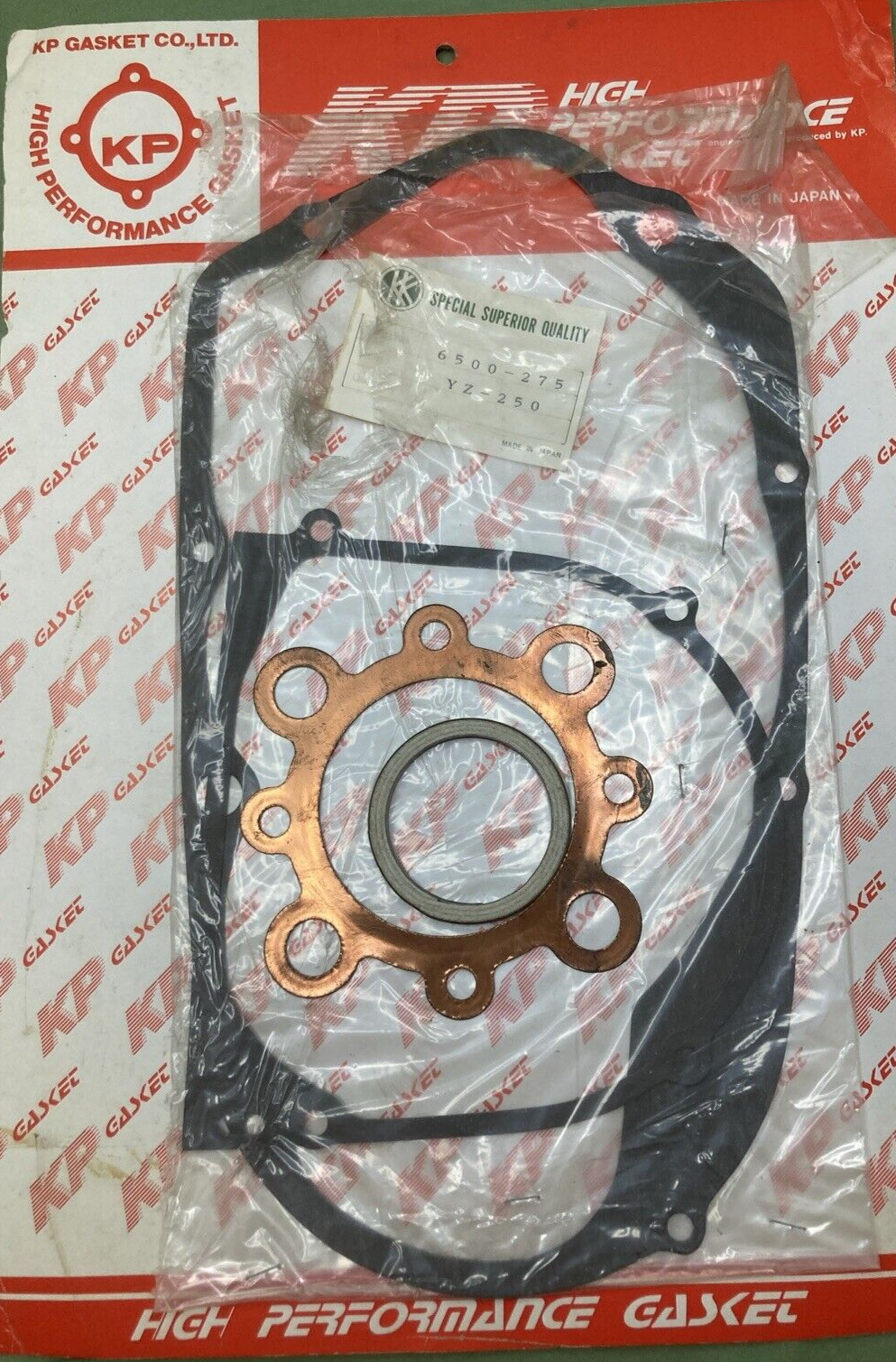 NEW KP GASKET CO 6500-275 GASKET KIT FITS YAMAHA INCOMPLETE SEE PHOTOS
