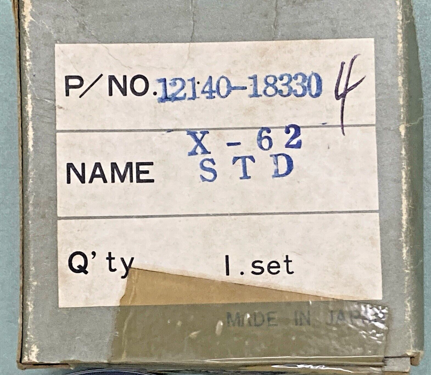 NEW GENUINE SUZUKI 12140-18330 PISTON RING ASSY