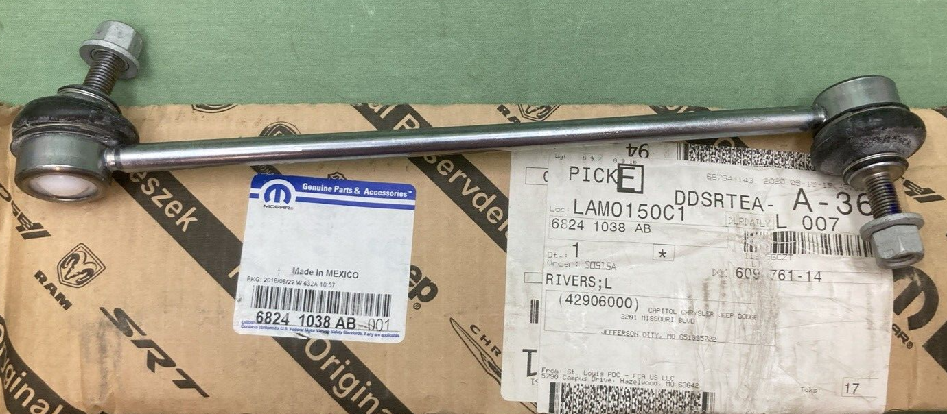 NEW GENUINE MOPAR 68241038AB Stabilizer Bar Link FITS 2015-2017 Chrysler 200