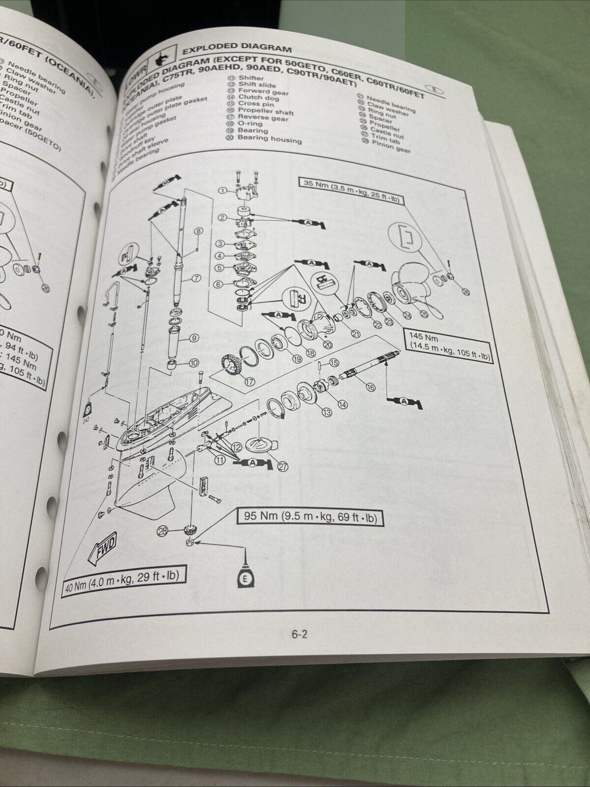 GENUINE YAMAHA LIT-18616-02-66 60C, 70C, 90C SERVICE MANUAL 2003