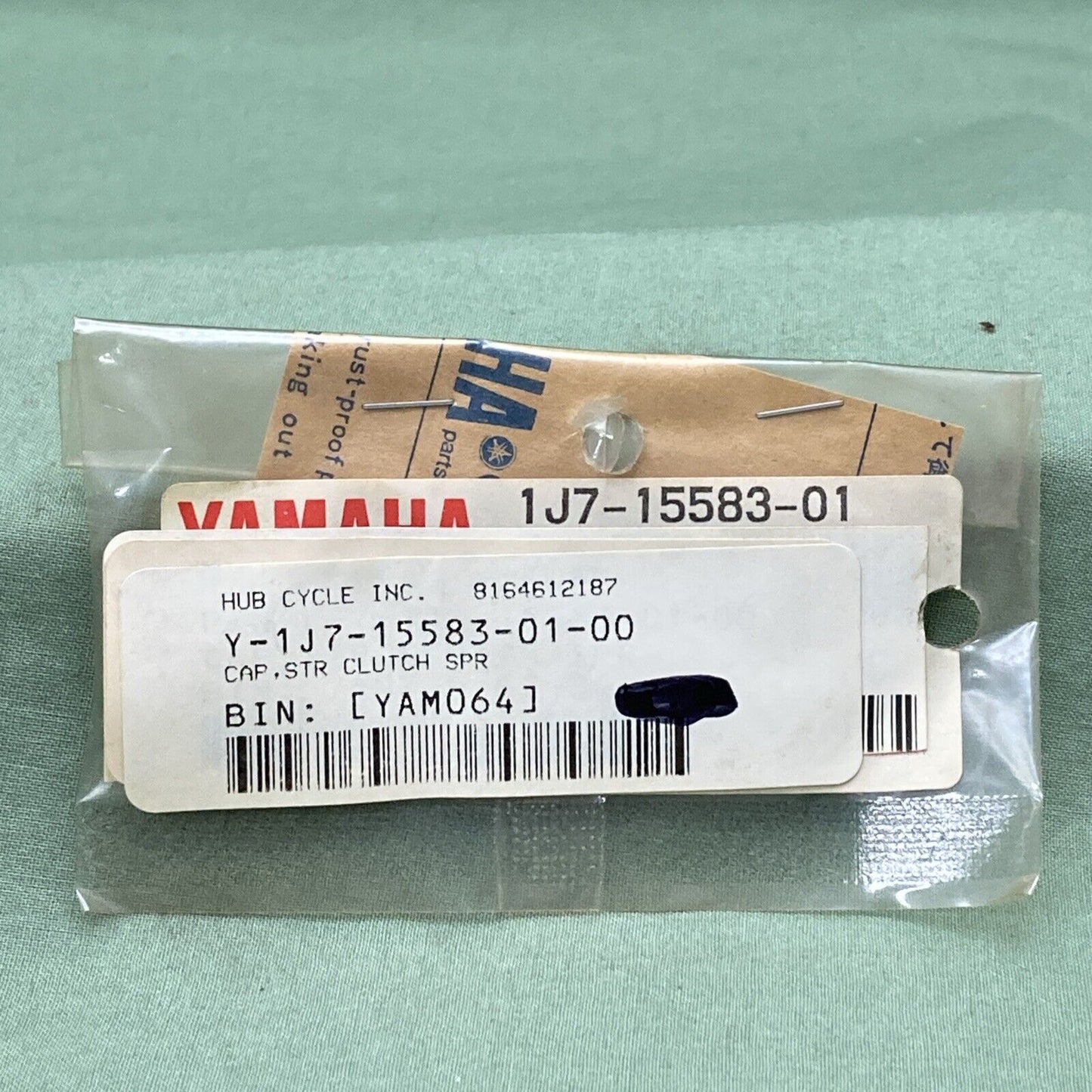 QTY 3 NEW GENUINE YAMAHA 1J7-15583-01 Cap, Starter Clutch Spring