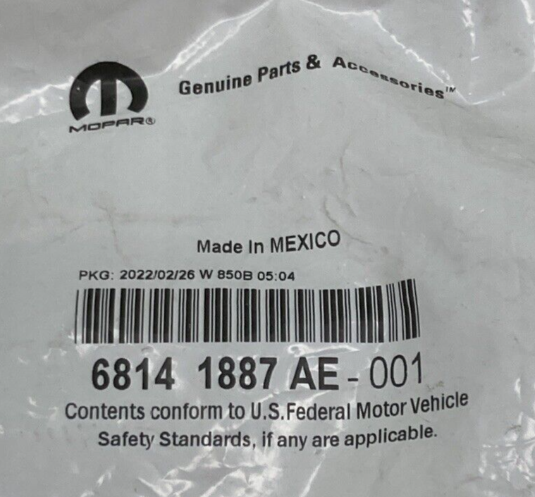 NEW GENUINE MOPAR 68141887AE Wheel Speed Sensor Front FITS 2014-2023 Jeep
