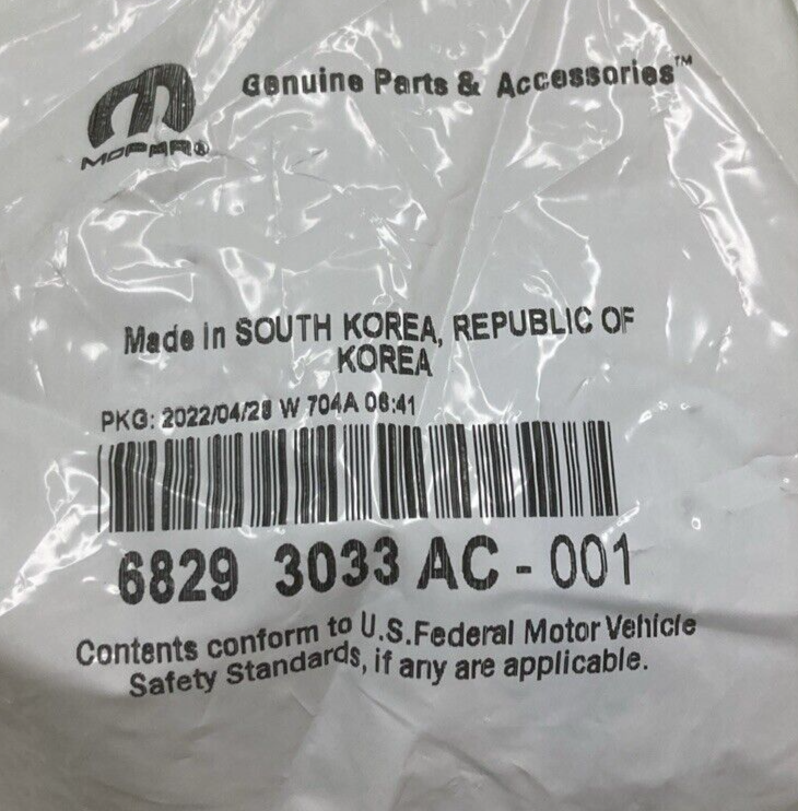 NEW GENUINE MOPAR 68293033AC Stabilizer Bar Link Assembly FITS 2018-2023 Jeep