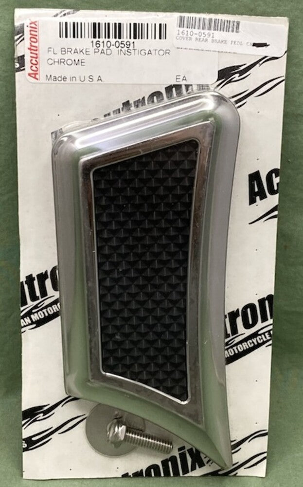 Accutronix 1610-0591 FL Brake Pad Instigator Chrome New Genuine