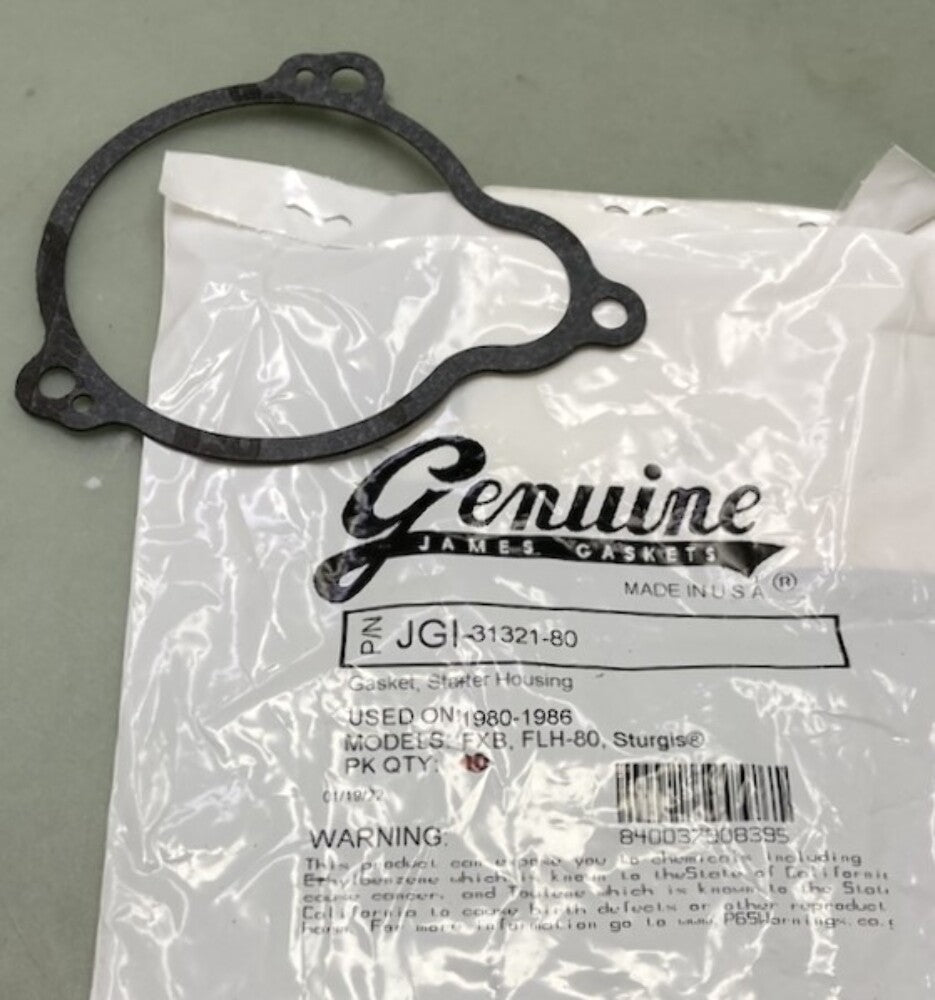 Qty 9 James Gasket JGI-31321-80 Starter Housing Gasket New Genuine