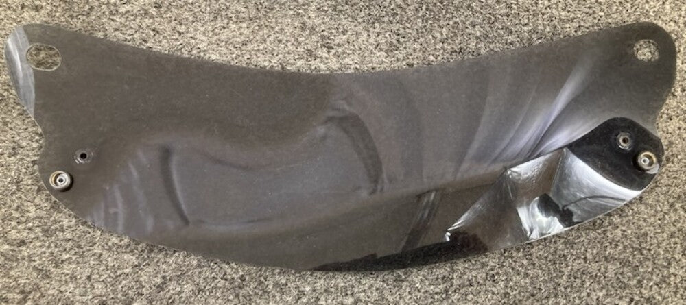 New Genuine Paulson FC-36 Visor, Tinted For Daytime Use