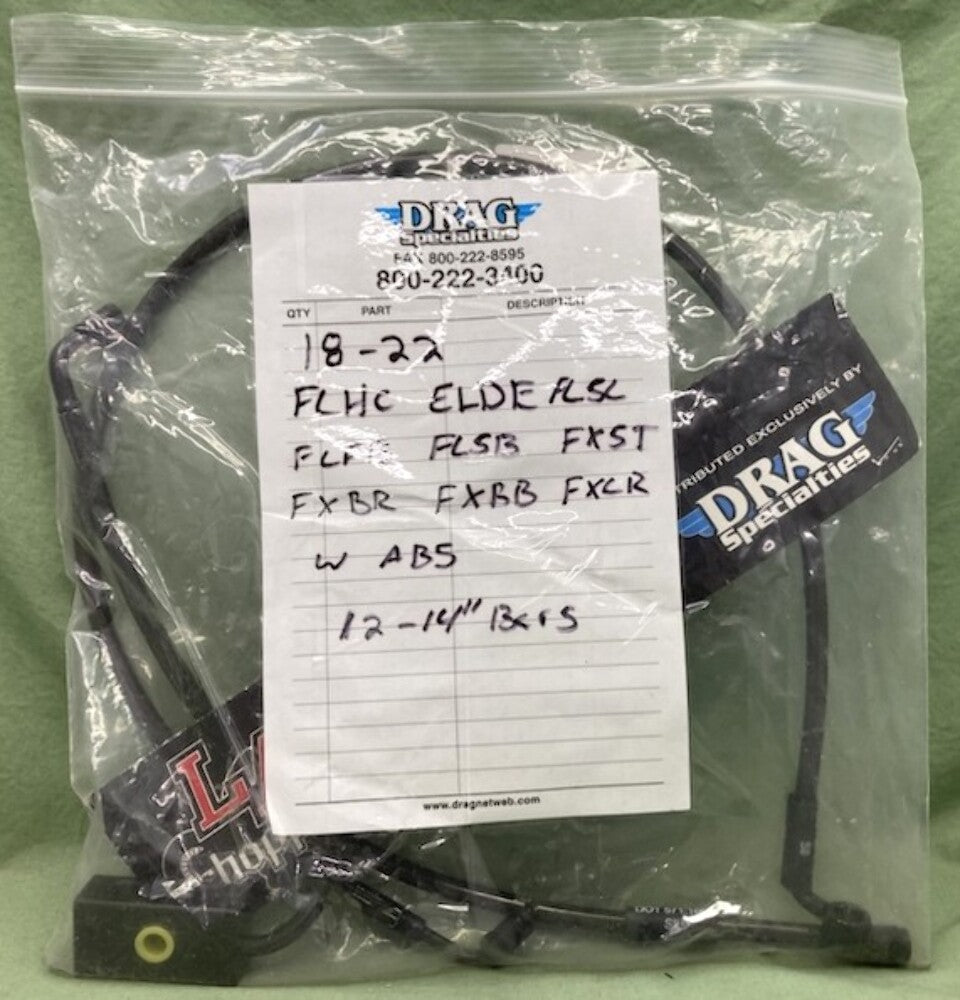 LA Choppers LA-8152B13M Brake Line Kit 1741-5490 New Genuine