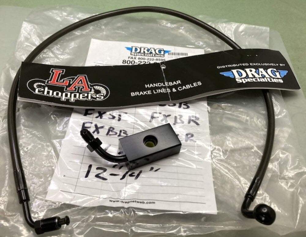 LA Choppers LA-8152B13M Brake Line Kit 1741-5490 New Genuine Incomplete Kit