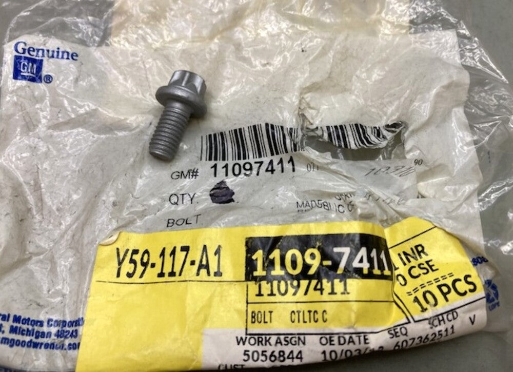 Qty 2 GM 11097411 Multi-Purpose Bolt New Genuine