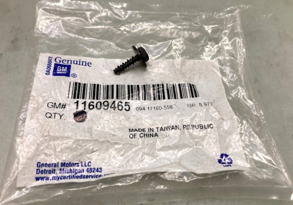 GM 11609465 Multi-Purpose Bolt New Genuine