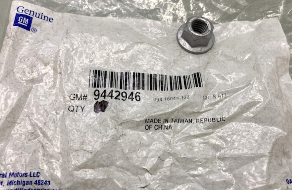 Qty 3 GM 9442946 Multi-Purpose Nut New Genuine
