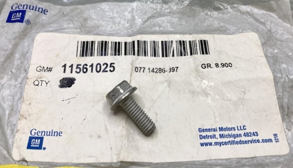 GM 11561025 Multi-Purpose Bolt New Genuine