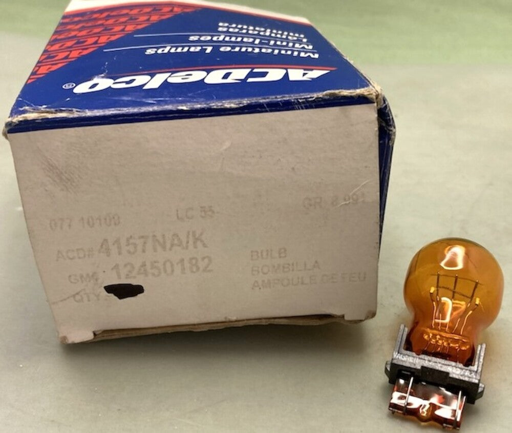 Qty 6 GM ACDelco 4157NA/K Multi-Purpose Light Bulb 12450182 New Genuine