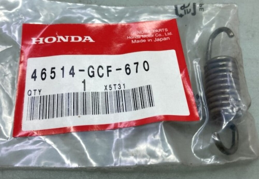 Honda 46514-GCF-670 Spring, Brake, Pedal New Genuine