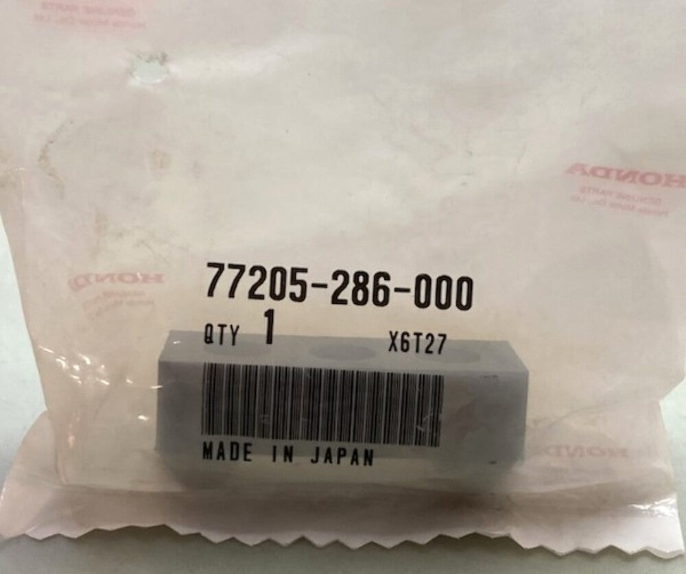 Honda 77205-286-000 Rubber B 77205-292-010, 77205-292-000 New Genuine