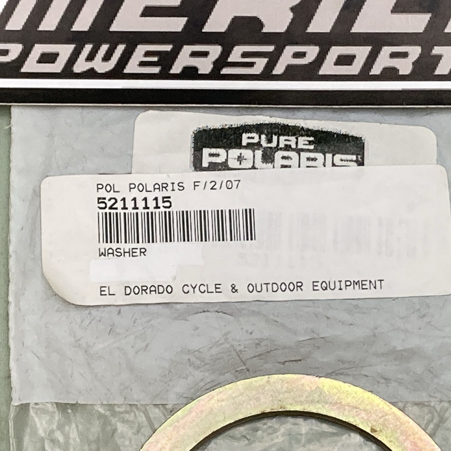 QTY 5 NEW GENUINE POLARIS 5211115 WASHER