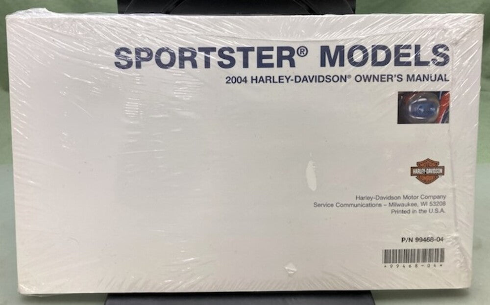 Harley Davidson 99468-04 Sportster Models Owner's Manual 2004 New Genuine