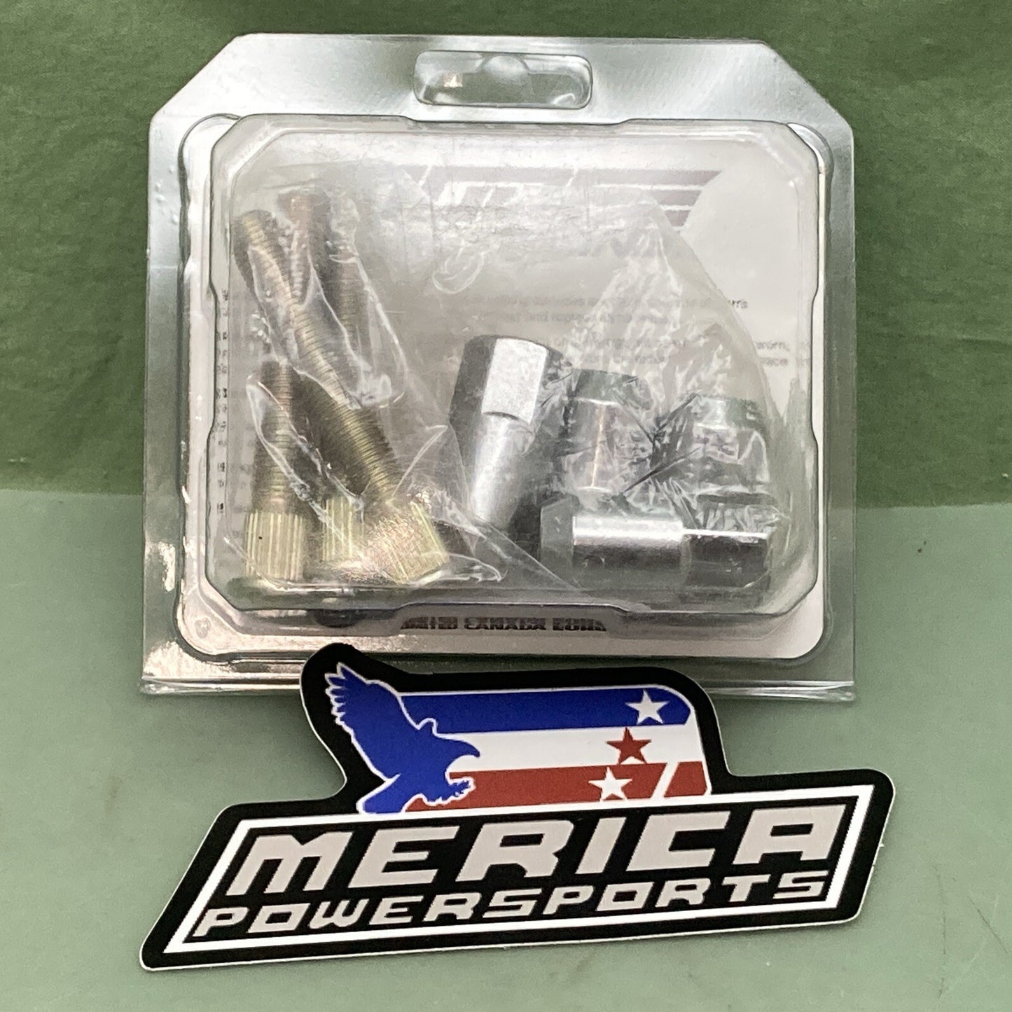 NEW GENUINE MOOSE RACING 0213-0781 Front Wheel Stud and Nut Kit