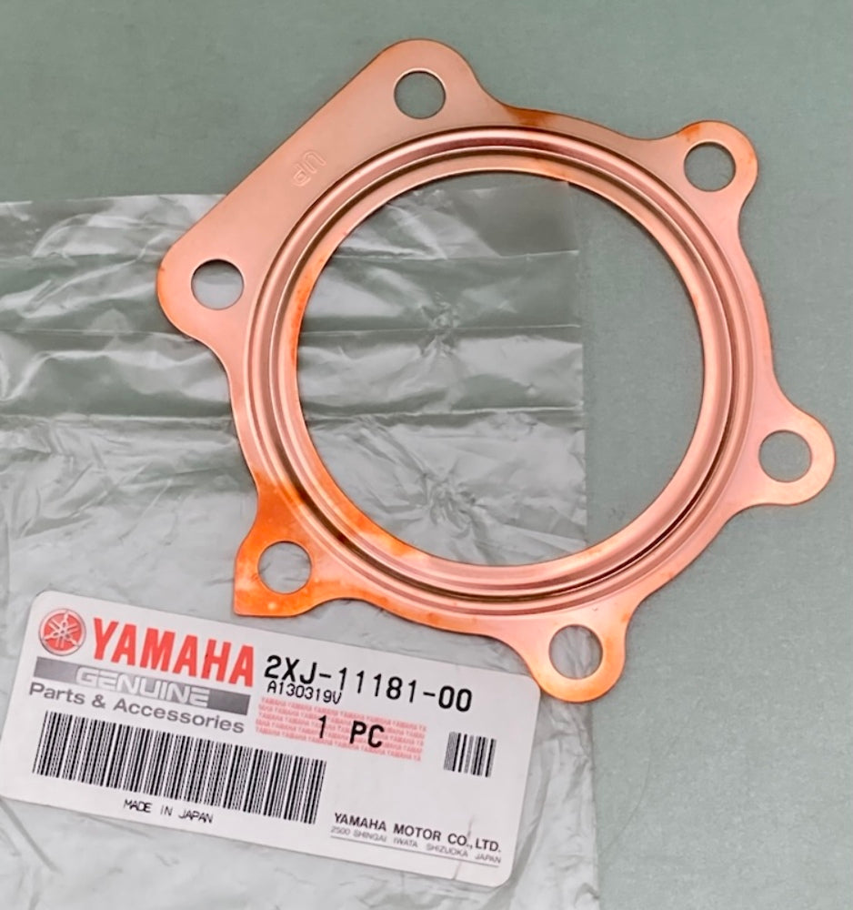 Yamaha 2XJ-11181-00 Gasket, Cylinder, Head, 1 New Genuine