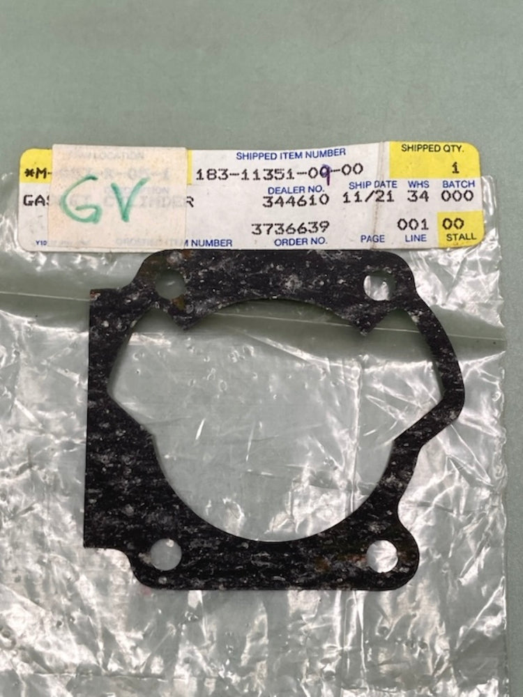 Yamaha 183-11351-09-00 Gasket, Cylinder New Replaces