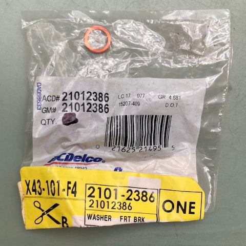 QTY 5 General Motors 21012386 Copper Brake Hose Washer New Genuine