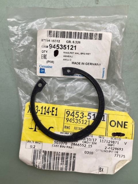 QTY 2 General Motors 94535121 Multi-Purpose Retaining Ring New Genuine