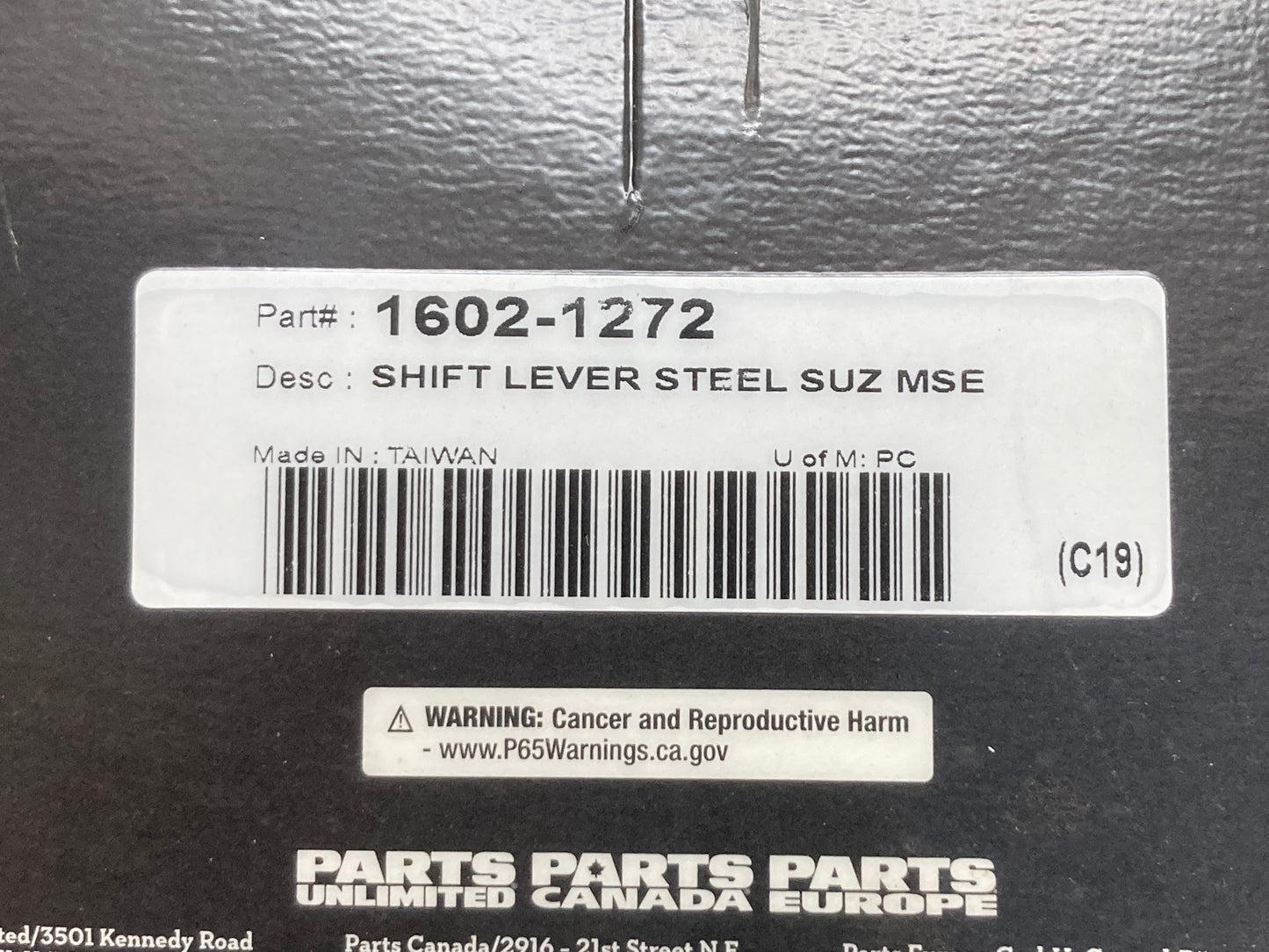 New Genuine Moose 1602-1272 Steel Shift Lever