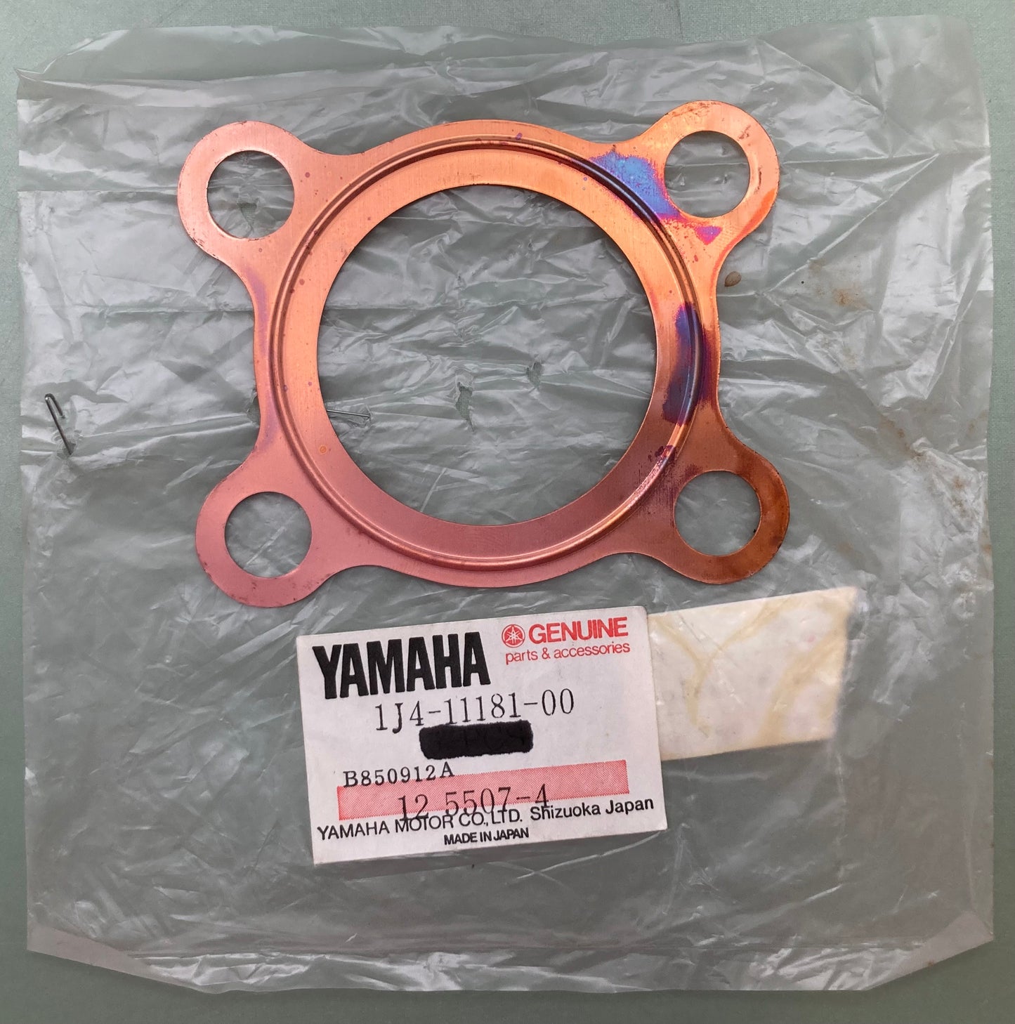 Qty 2 New Genuine Yamaha 1J4-11181-00 Cylinder Head Gasket 1 1J4-11181-00-00