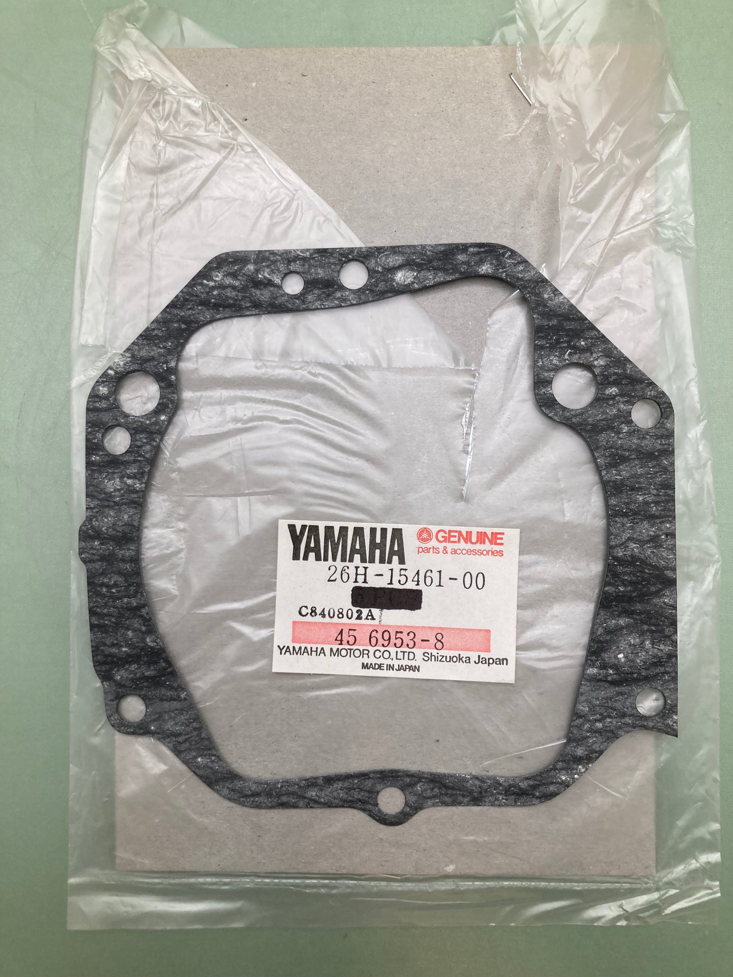 New Genuine Yamaha 26H-15461-00 Crankcase Cover Gasket 2, 26H-15461-00-00