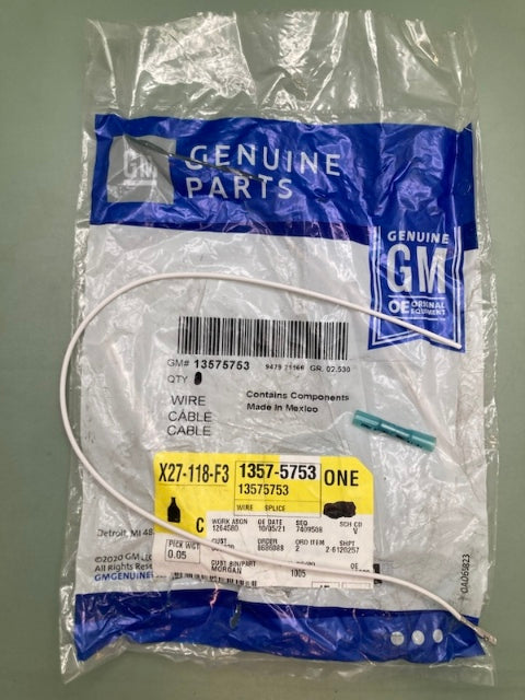 General Motors 13575753 Multi-Purpose Wire Connector New Genuine