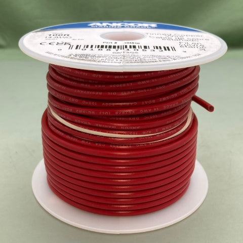 Ancor 104810 TINNED COPPER WIRE 14 AWG 100FT RED New Genuine