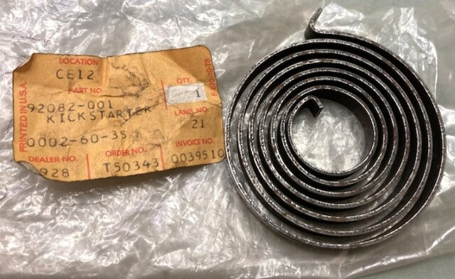 Kawasaki 92082-001 Kickstarter Spring New Replaces