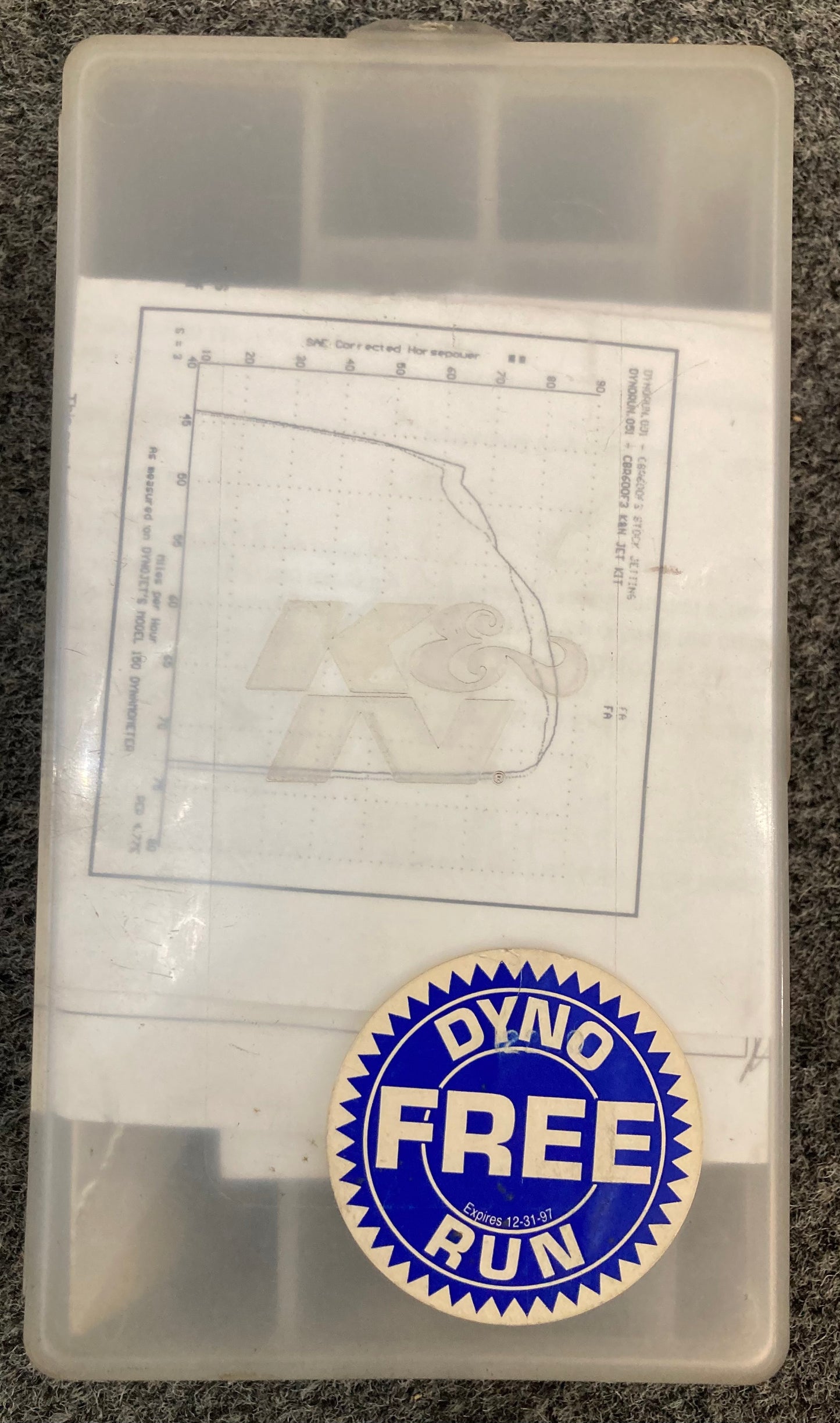 New Genuine K&N 81-9313 Jet Kit STG1, Honda CBR600F3 1995