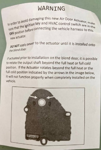 Napa 604-107 Actuator New Genuine