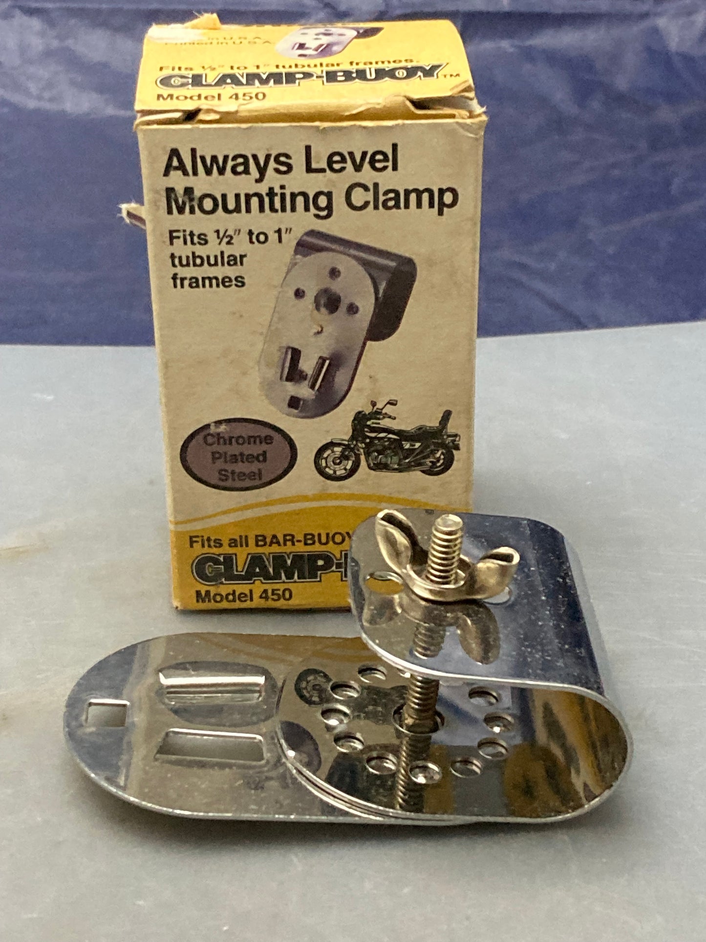 New Genuine Orbex Model 450 Clamp-Buoy Fits: .5" to 1" Tubular Frames