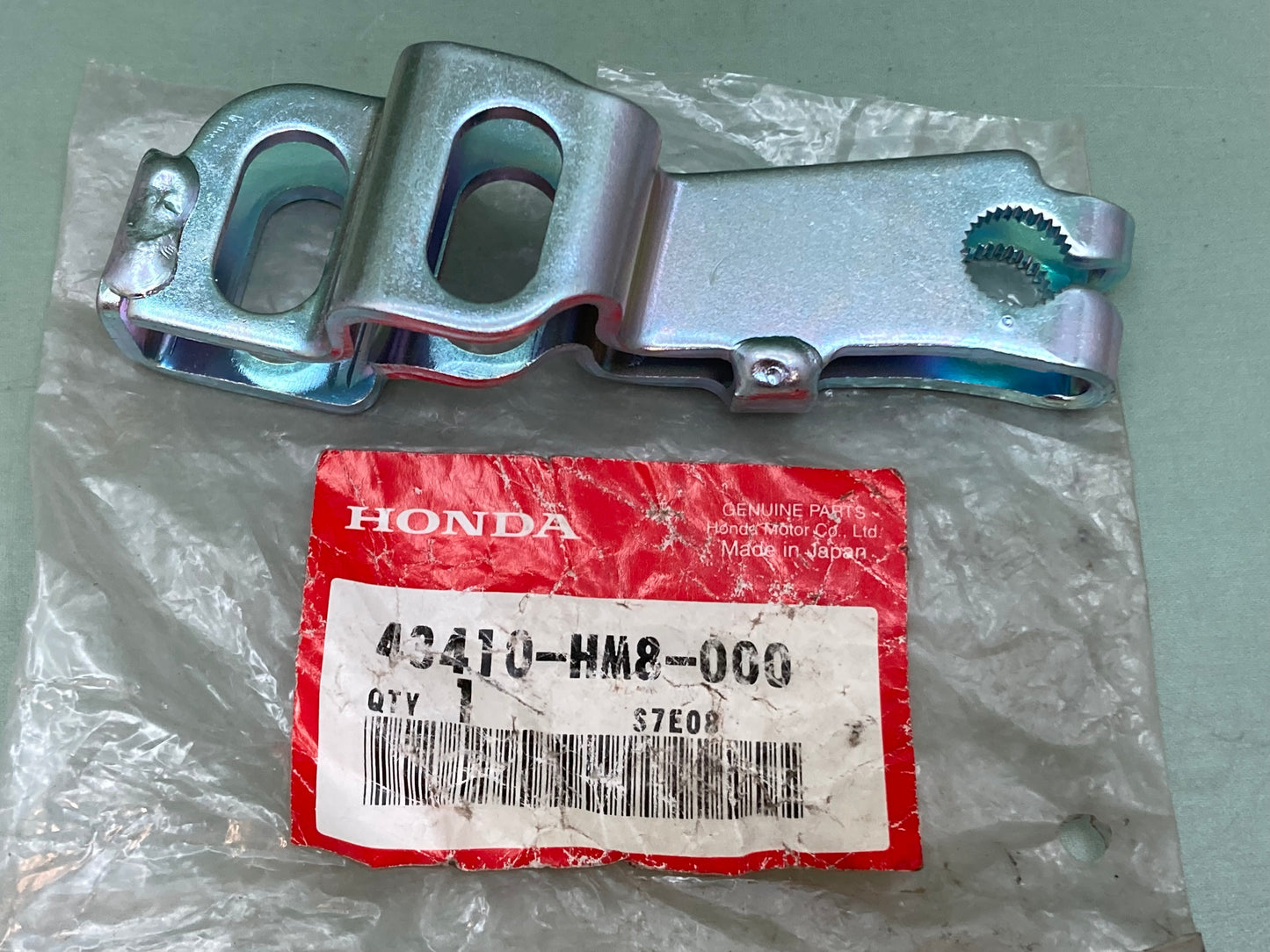 New Genuine Honda 43410-HM8-000 Arm, Rr., Brake