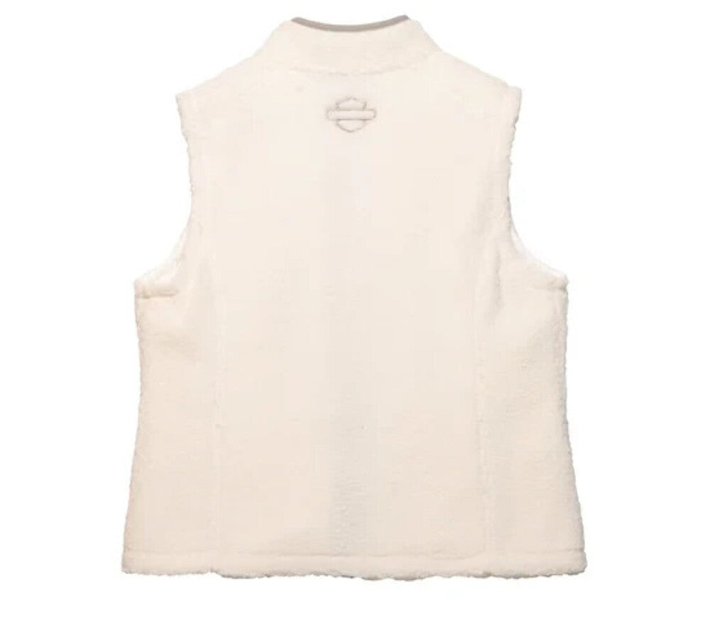 NEW GENUINE HARLEY DAVIDSON 96191-23VW SM Women's Shift Gears Sherpa Vest