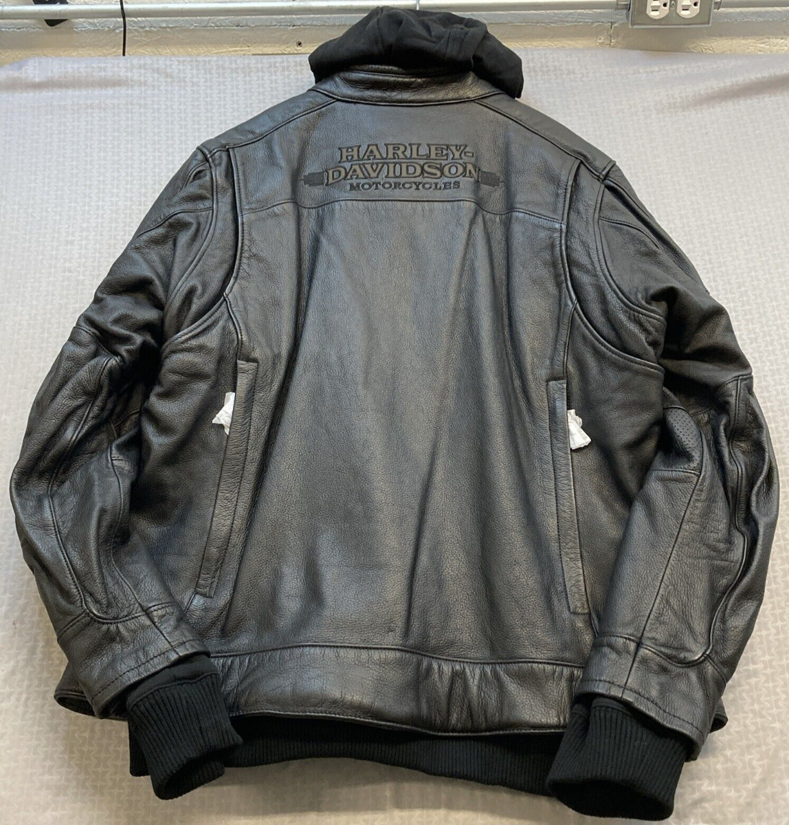 NEW GENUINE HARLEY DAVIDSON 98045-19VM 3XL Men's Swingarm 3-in-1 Leather Jacket