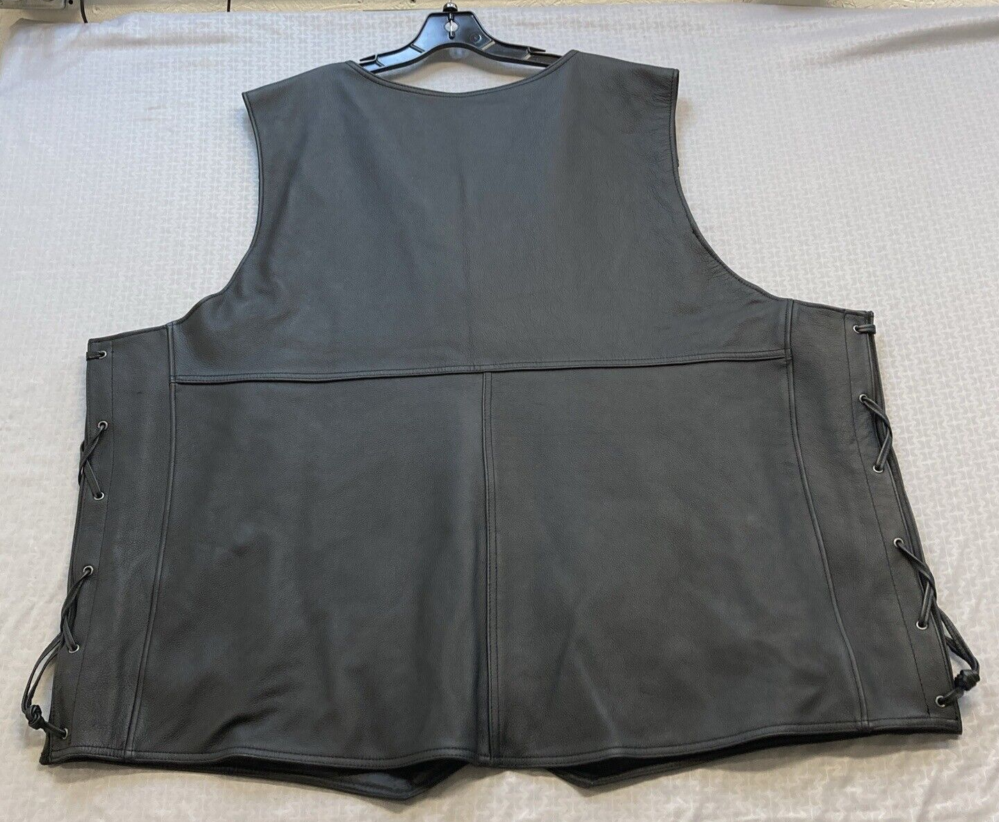 NEW GENUINE HARLEY DAVIDSON 98024-18VM 3XL Men's Tradition II Leather Vest