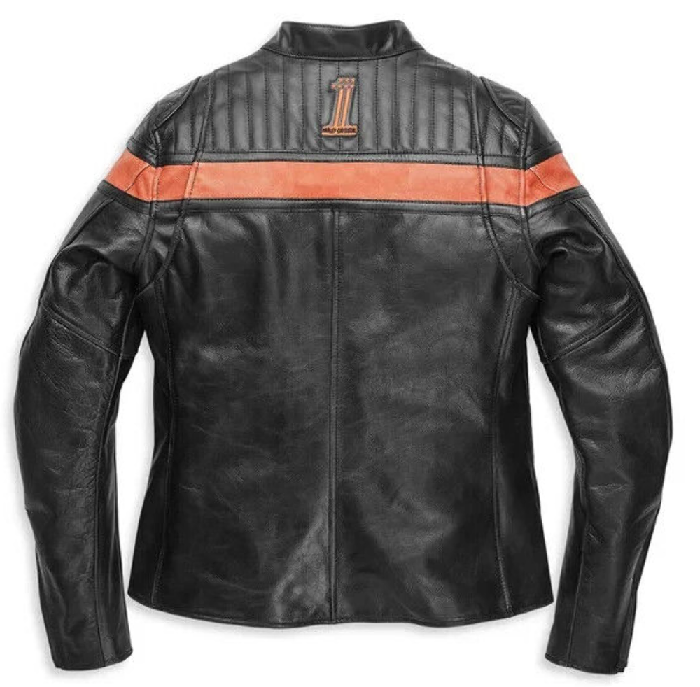 NEW GENUINE HARLEY DAVIDSON 98013-21VW Small Victory Lap Leather Jacket