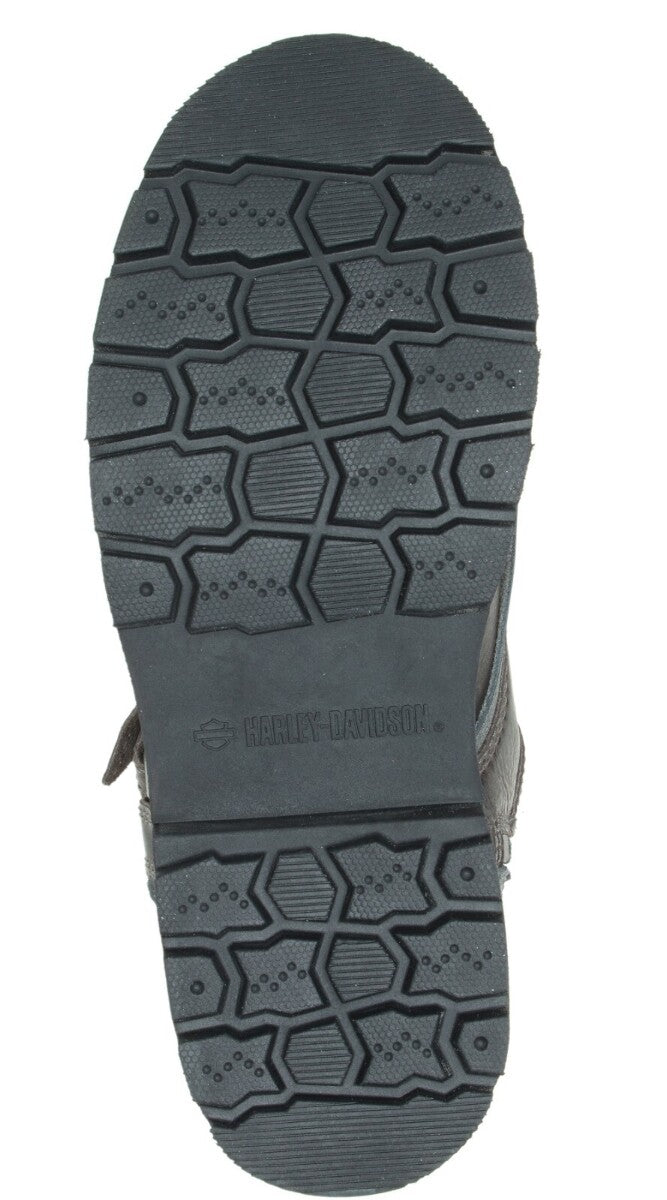 NEW GENUINE HARLEY DAVIDSON D87246 SIZE 7.5 WOMEN'S BECKY FLASH 6" GREY BOOTS